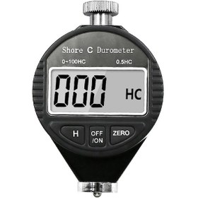 Resim Sertlik Ölçme Cihazı Lastik Plastik Kauçuk Sertlik Testi Aracı Dijital Durometre Lcd Ekran Sertlik Ölçer 