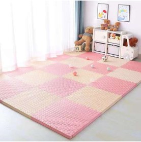 Resim Kalın Doku Yatak Odası Bebek Çocuk Odası Zemin Kaplama Matı 30 30 Cm 10 Adet 002 