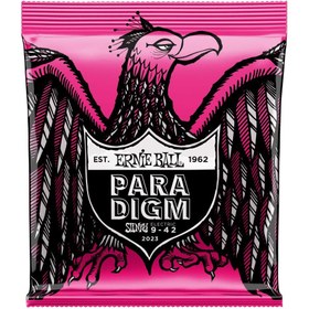 Resim Ernie Ball P02023 Elektro Gitar Tel Seti - Paradigm Super Slinky (üst Segment - Kırılmaz Seri) | Plazma Takviyeli Çelik Çekirdek, Ultra Esnek Yapı Ve Kararmayan Yüzey | Ölçü: .009 - .042 (6'lı Tam Takım Set) 