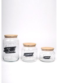 Resim Rakle Siena Jar 3'lü Kavanoz Seti 970 Cc/ 635 Cc/ 430 Cc Renkli 
