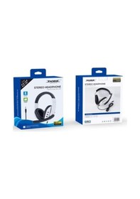 Resim Dobe Ps5 Uyumlu Kablolu Kulaklık Oyun Pc 3.5mm Xbox One Için Ps4 Pc Ps3 Ns Kulaklık Surround 