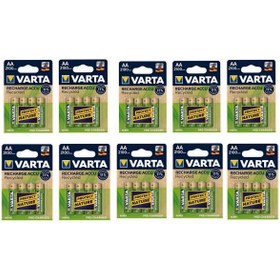 Resim Varta 2100 Mah 1.2v Aa Şarjlı Pil (40 Adet) 