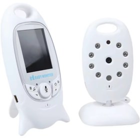 Resim yollayenilensin 2.0” LCD Kablosuz Bebek Monitörü | Gece Görüş, İki Yönlü Ses, Sıcaklık ve Ağlama Algılama 