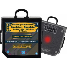 Resim Goldcar Bmw Mini Cooper E60 E84 E87 E90 3-5 Serisi ile uyumlu Direksiyon Kolon Kilidi Simülatör Emülatörü 