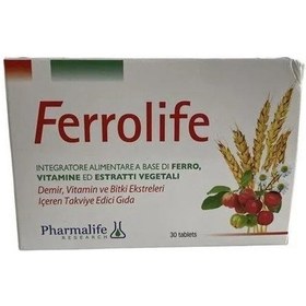 Resim Pharmalife Ferrolıfe 30 Tablet 