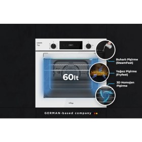 Resim Tommatech TAF6005WS Ankastre Elektrikli Fırın 