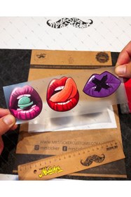 Resim Bay Etiket Msl148 Dudak Etiket Seti 