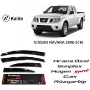 Resim Nissan Navara Cam Rüzgarlığı Mugen Tip Sunplex 2006-2015 