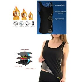 Resim Termal Sauna Atlet Sauna Etkili Terleme Atleti Ince Kumaş Sweet 