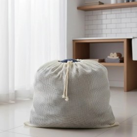 Resim Go İthalat Battal Boy 120X150 cm Mont ve Perde Yıkama Filesi-Extra Büyük, Dayanıklı, Nefes Alabilir Çamaşır Koruma Torbası (784) 