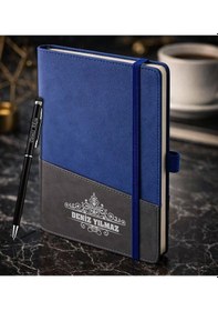 Resim Bk Gift Kişiye Özel Mavi Termo Deri Defter Ve Touchpen Kalem Seti -14, Kurumsal Ve Özel Hediye, Yeni İş Hediyesi Kobitmeyencom36085 Bk Gift 