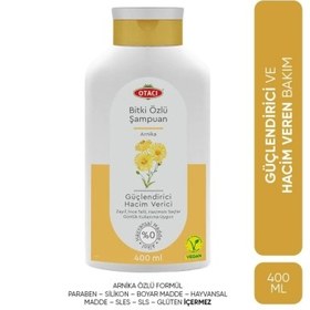 Resim Otacı Arnika Bitki Özlü Güçlendirici ve Hacim Verici Şampuan 400ml 