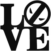 Resim Genel Markalar I Love Deadpool Araba Arma Duvar Çıkartma Sticker 20 cm 