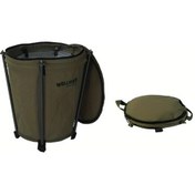 Resim Elmpaly 5.28 Galon Kamp Çöp Kovası Kapaklı Büyük Hacimli Ordu Yeşili Kamp Ekipmanı 