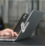 Resim Kılıfist KLFS SJ05 Laptop - Monitör Telefon Tutucu-Gümüş 