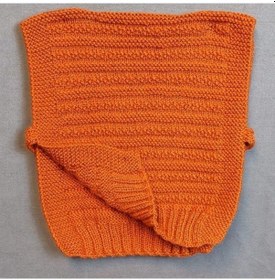 Resim Uretti - Talia 8659 2067 El Örgüsü Erkek Çocuk Kiremit Rengi Süveter - Patik Set - 12-18 Ay 