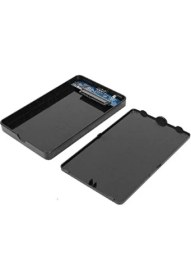 Resim Osqar 2.5 Inç Sata & SSD USB 3.0 Harddisk Kutusu Vidasız Model - Siyah Renk 