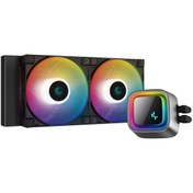 Resim Deep Cool Deepcool Ls520 Se Rgb 240mm Sıvı Soğutma Siyah 