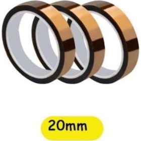 Resim 20Mm Yanmaz Kapton Bant 