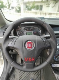 Resim Fiat Punto Fiorino Plastik Direksiyon Kaplama Deri Direksiyon Kılıfı 
