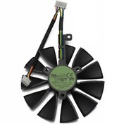 Resim T129215sh Dc12v 0.30amp T129215sl Dc12v 0.20amp Grafik Kartı Soğutma Fanı 87mm Asus Rog Strıx Rtx 2070 O8g Oyun Bıçak Rengi: 6pin İçin Uygun 