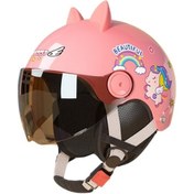 Resim Tcherchi Unicorn Tasarım Karikatür Çocuk Kaskı 