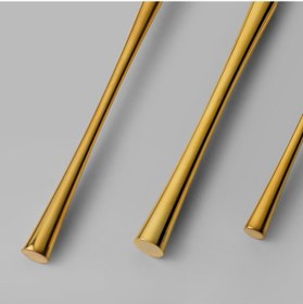 Resim Nehir Marbella Titanium 6 Kişilik 36 Parça Çatal Kaşık Bıçak Takımı Altın 