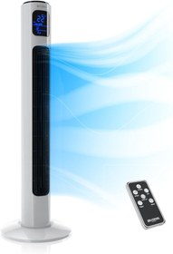 Resim Brandson Uzaktan Kumandalı Kule Vantilatör 96 cm, Sessiz, 3 Mod, Zamanlayıcı, LED Ekranlı 