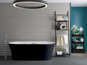 Resim Bağımsız Küvet | Alaçatı | Sanacryl - 88x185 / Beyaz / 1 Kişilik 