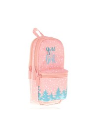 Resim Kaukko Kalem Çantası Layer Junior Bag Mountain Üç Bölmeli Kalem Çantası 