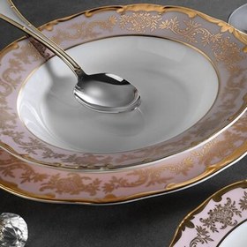 Resim Aryıldız Royal Queen Porselen 83 Parça Yemek Takımı 60019 