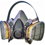 Resim 3M 6200 Solunum Koruyucu + 6057 Filtre Set 