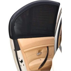 Resim Ankaflex Araba Araç Oto Yan Cam Güneşlik Örtü Perde Kılıf Güneşliği Araba Anne Bebek Emzirme Perdesi Araba 