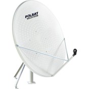 Resim Polsat 120 cm Ofset Çanak (5 Adet) Delikli 0.80MM 3 Kollu Polsat 