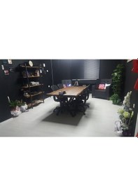 Resim Ntconcept Ntconcept Masif Ağaç Toplantı Ve Ofis Masası 