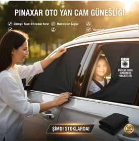 Resim Renault Symbol 3 2013 Ve Sonrası Uyumlu 2'li Oto Cam Güneşliği, Perde/arka Güneşlik 