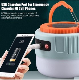 Resim Özfırat Pvc Yapı Solar Led Kamp Lambası Renkli 