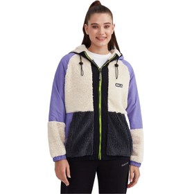 Resim Skechers Outdoor Fleece Full Zip Sherpa Kadın Beyaz Ceket 
