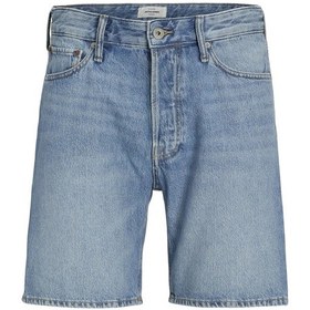 Resim Jack & Jones Jack&jones Jjıchris Jjcooper Erkek Jean Şort 12252858-18193 001 