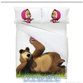 Resim 3d Çocuk Nevresim Takımı 160 240 Cm Antibakteriyel Organik Pamuk 