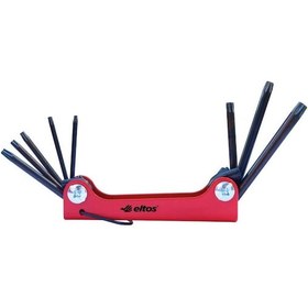 Resim Eltos Cat008 Çakı Alyan Seti Torx 8 Parça 