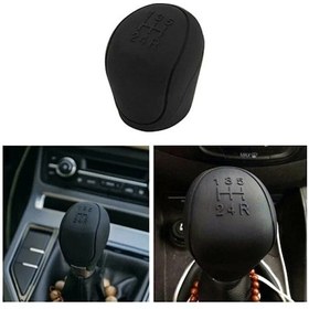 Resim Ford Focus 2012-2014 Uyumlu Vites Kılıfı Silikon Siyah 
