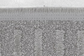 Resim KANYON BUKLELİ MAKİNE HALISI, GRİ, 160X230, 4906E 