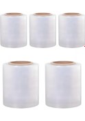 Resim Palet Streç Film 17 Micron 10 Cm X 300 M Şeffaf 5 Adet 