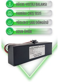 Resim Xiaomi Vacuum Mop Pro Batarya 3500mah Yüksek Kapasite 