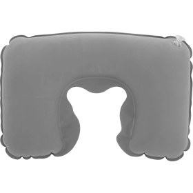 Resim Mena Rise Şişme Seyahat Boyun Yastığı – Ergonomik Trl Neck Pillow, Katlanabilir, Taşınabilir, Uçak, Otobüs, Tren Yolculukları Için Rahat Uyku Yastığı Gri 