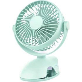 Resim Janae Masaüstü USB Mini Fan - Yeşil (Yurt Dışından) 