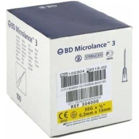 Resim Bd Mıcrolance Mezoterapi Iğnesi 30G 0.3 x 13Mm 10 Kutu 1000 Ad 