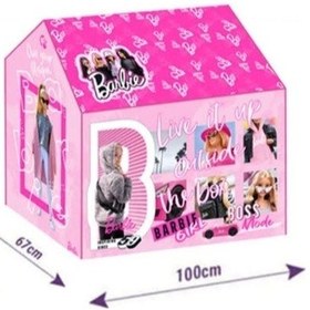 Resim Nişhaa Çocuk Oyun Çadırı Pembe 