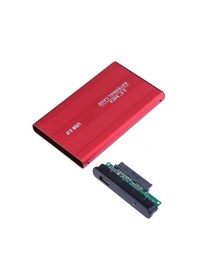 Resim 4299 Usb 2.0 Sata Harici 2.5 Hdd Harddisk Kutusu Kırmızı 